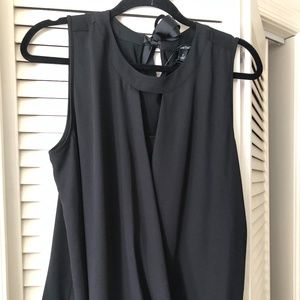 41 HAWTHORN Clearwater Mixed Material Blouse